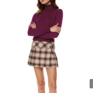 Aritzia Sunday Best Treasure Turtleneck Sweater in Marooned Red ( NWT)